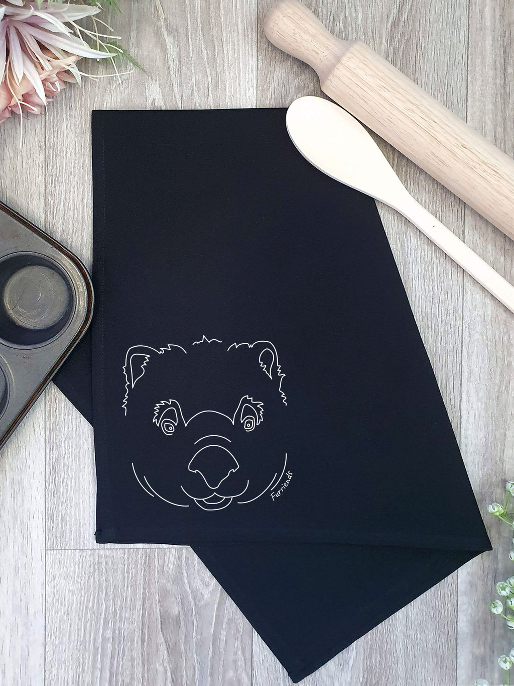 Wombat Tea Towel