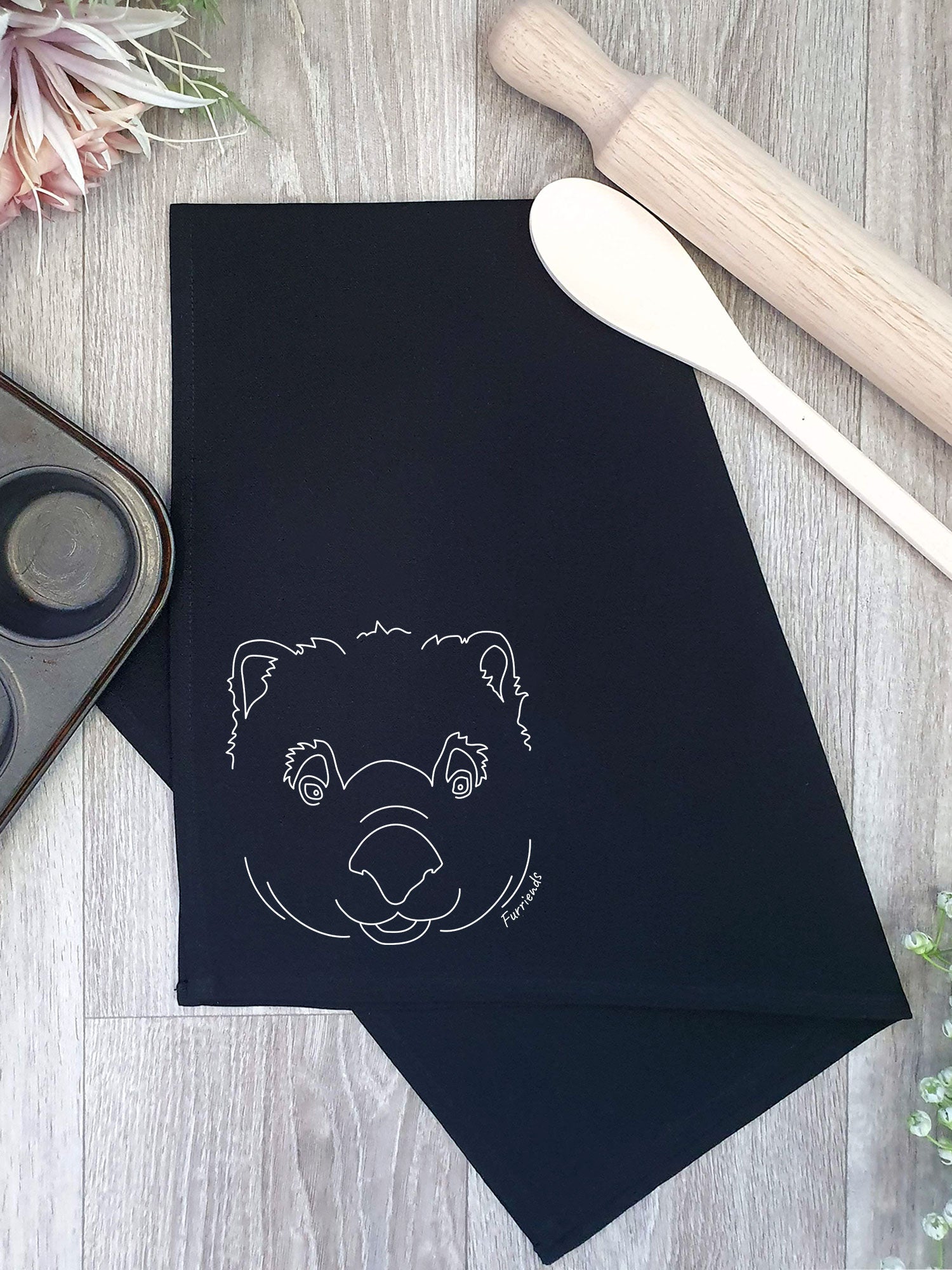 Wombat Tea Towel