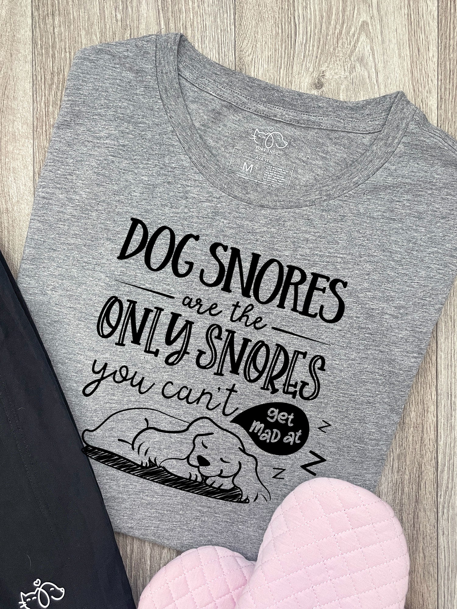Dog Snores Are The Only Snores Ava Women's Regular Fit Tee