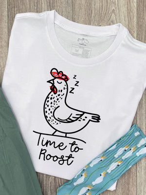 Time To Roost Ava Women's Regular Fit Tee