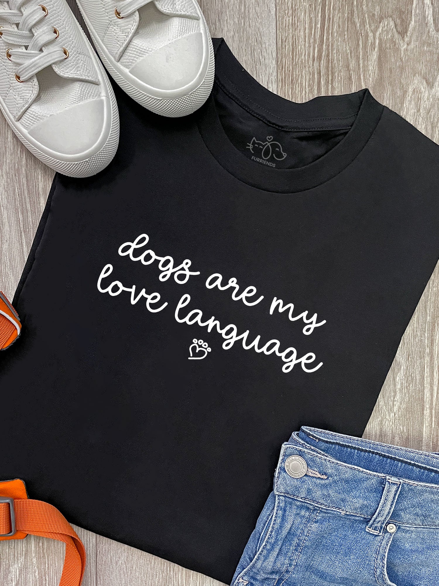 Dogs Are My Love Language Ava Women's Regular Fit Tee