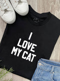 I Love My Cat Ava Women's Regular Fit Tee