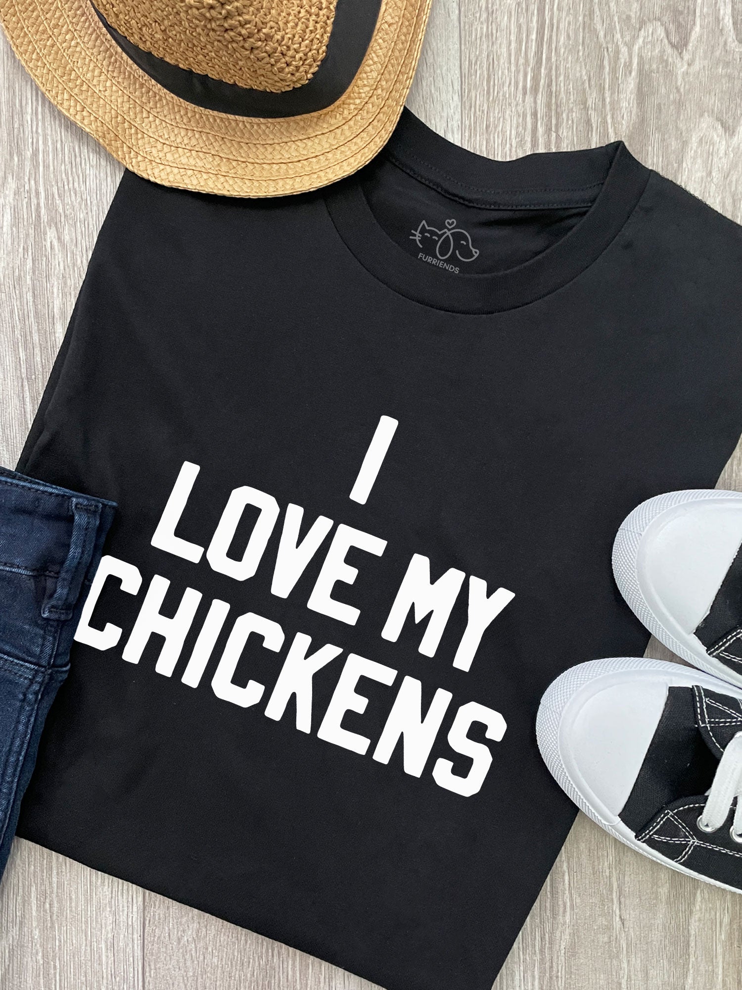 I Love My Chickens Ava Women's Regular Fit Tee