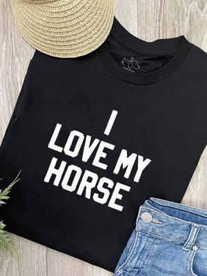 I Love My Horse Ava Women's Regular Fit Tee