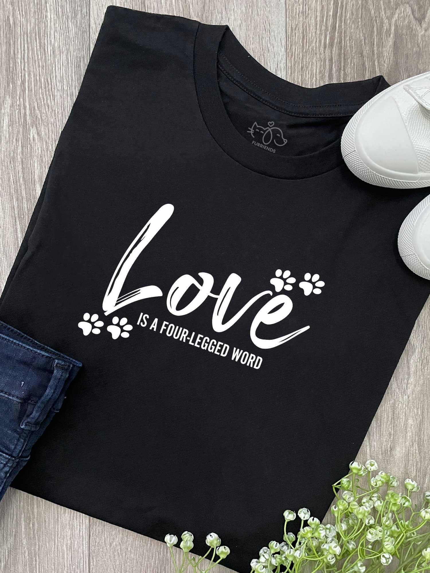Love Is A Four-Legged Word Ava Women's Regular Fit Tee