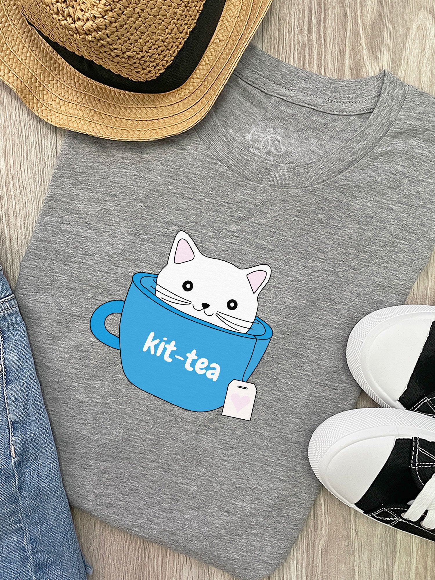 Kit-Tea Cat Ava Women's Regular Fit Tee