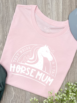 Horse Mum They Neigh & I Pay Ava Women's Regular Fit Tee