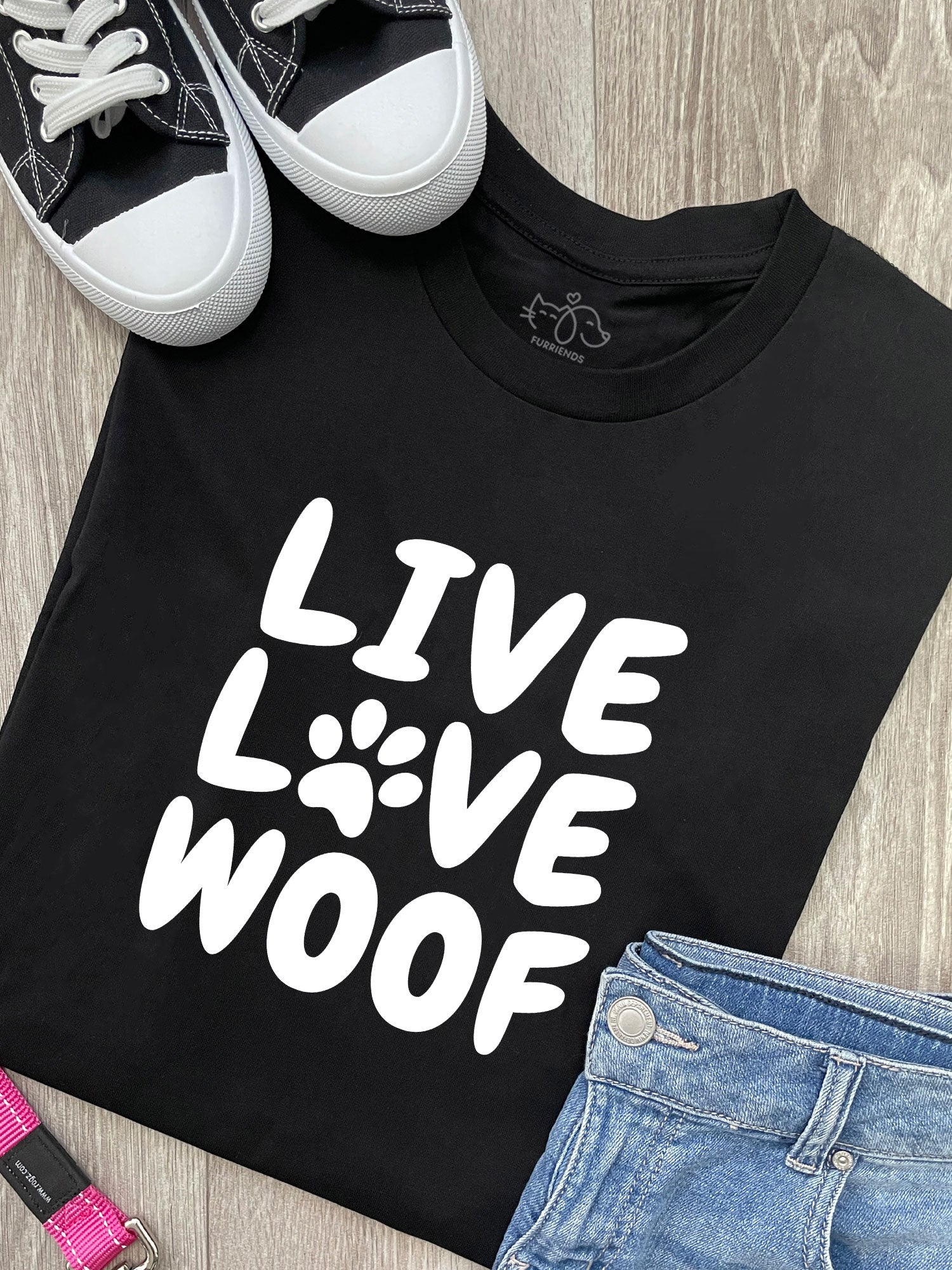 Live Love Woof Ava Women's Regular Fit Tee