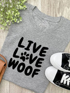 Live Love Woof Ava Women's Regular Fit Tee