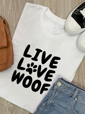 Live Love Woof Ava Women's Regular Fit Tee