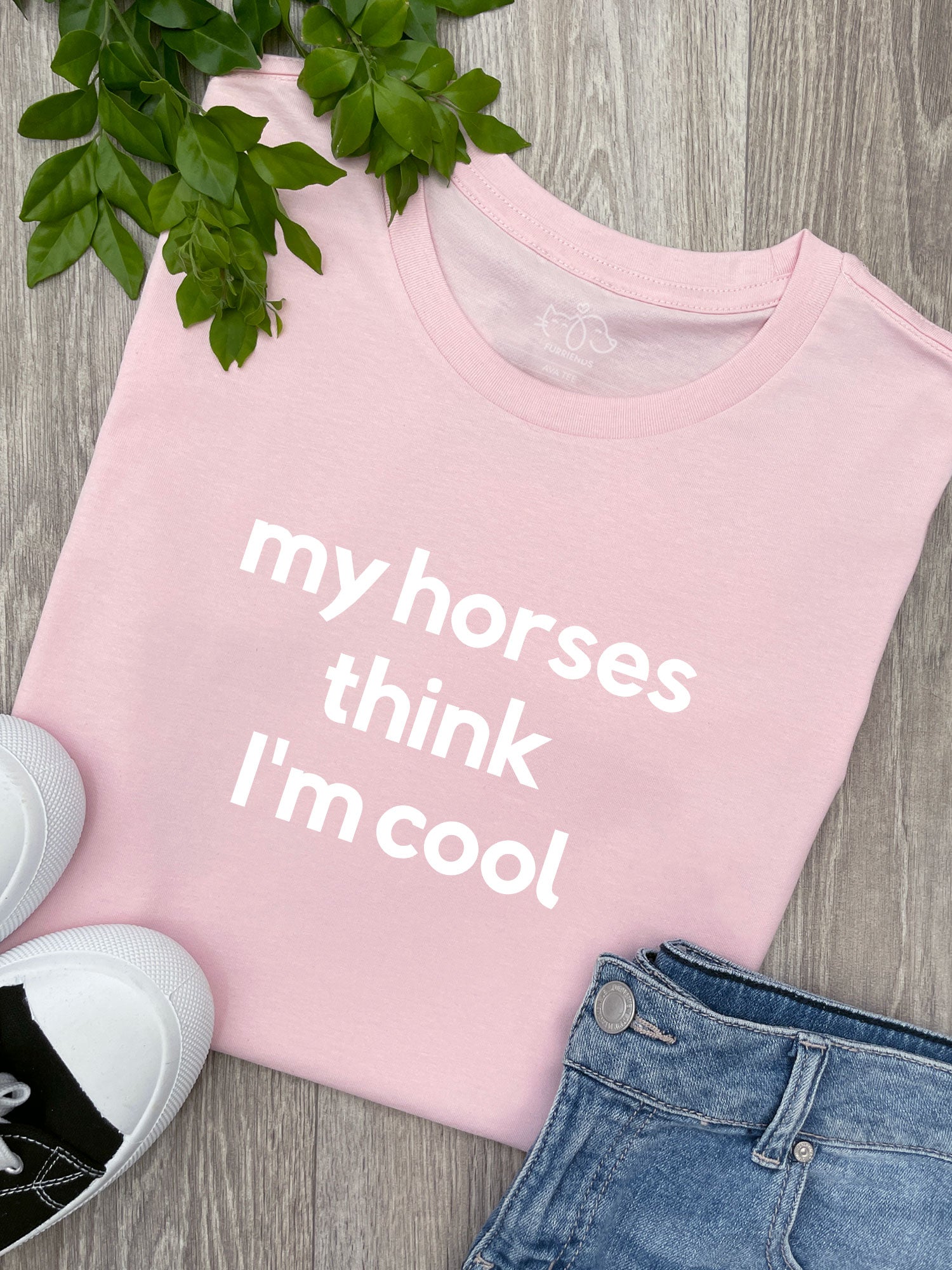 My Horse Thinks I'm Cool Ava Women's Regular Fit Tee