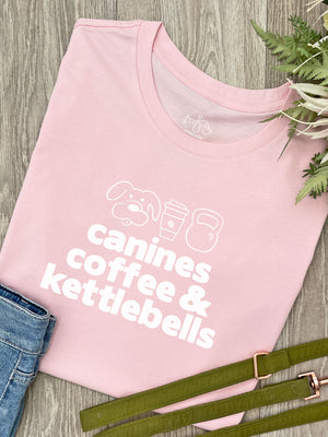 Canines, Coffee & Kettlebells Ava Women's Regular Fit Tee