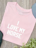 I Love My Horse Ava Women's Regular Fit Tee