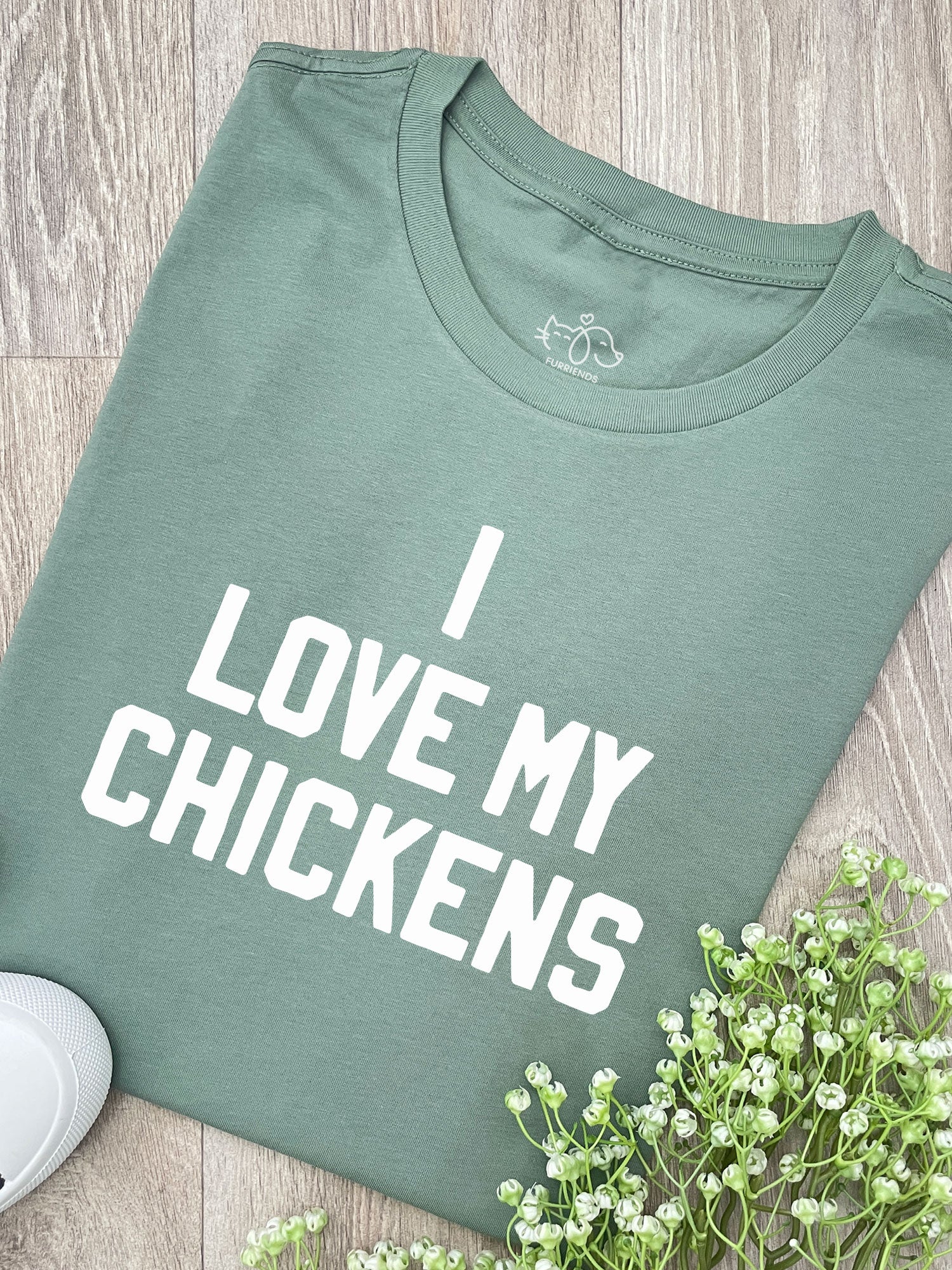 I Love My Chickens Ava Women's Regular Fit Tee