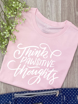Think Pawsitive Thoughts Ava Women's Regular Fit Tee