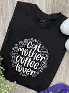 Cat Mother Coffee Lover Ava Women's Regular Fit Tee