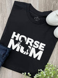 Horse Mum Silhouette Ava Women's Regular Fit Tee