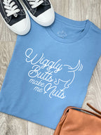 Wiggly Butts Make Me Nuts Ava Women's Regular Fit Tee