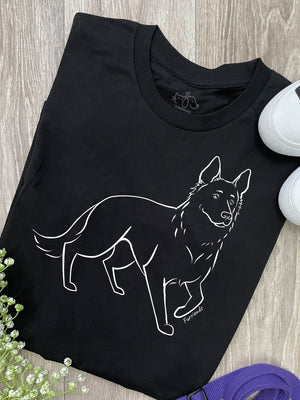 German Shepherd Ava Women's Regular Fit Tee
