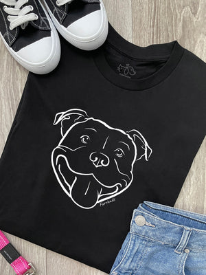 Staffordshire Bull Terrier Ava Women's Regular Fit Tee