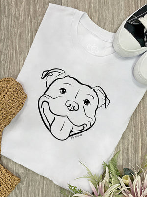 Staffordshire Bull Terrier Ava Women's Regular Fit Tee