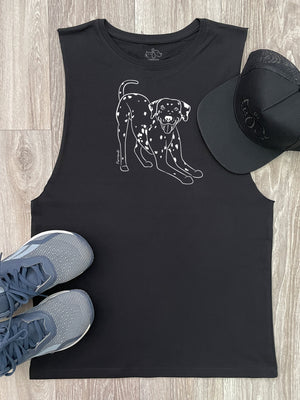 Dalmatian Axel Drop Armhole Muscle Tank