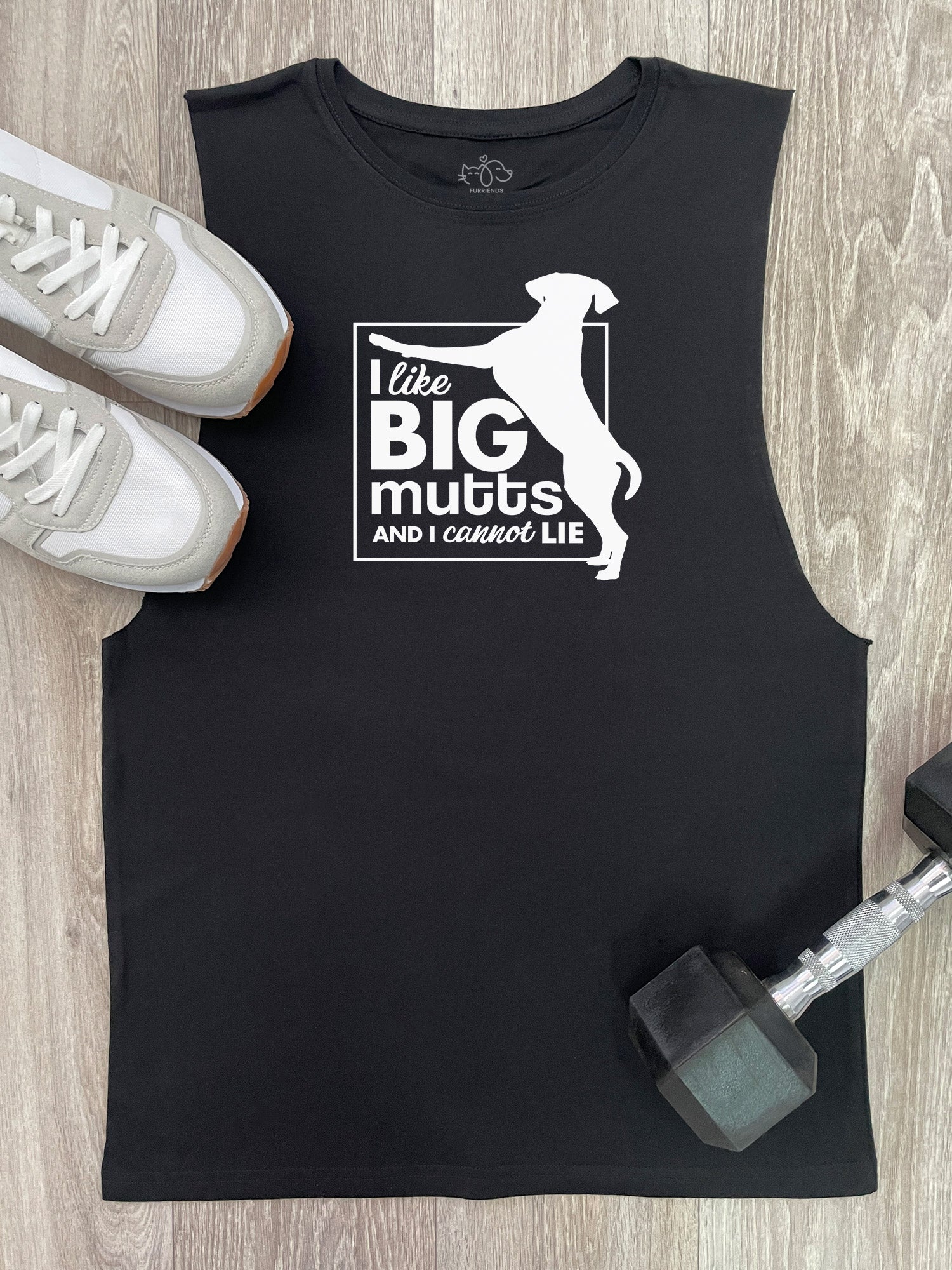 I Like Big Mutts Axel Drop Armhole Muscle Tank
