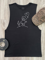 Hope, Life, Love Axel Drop Armhole Muscle Tank