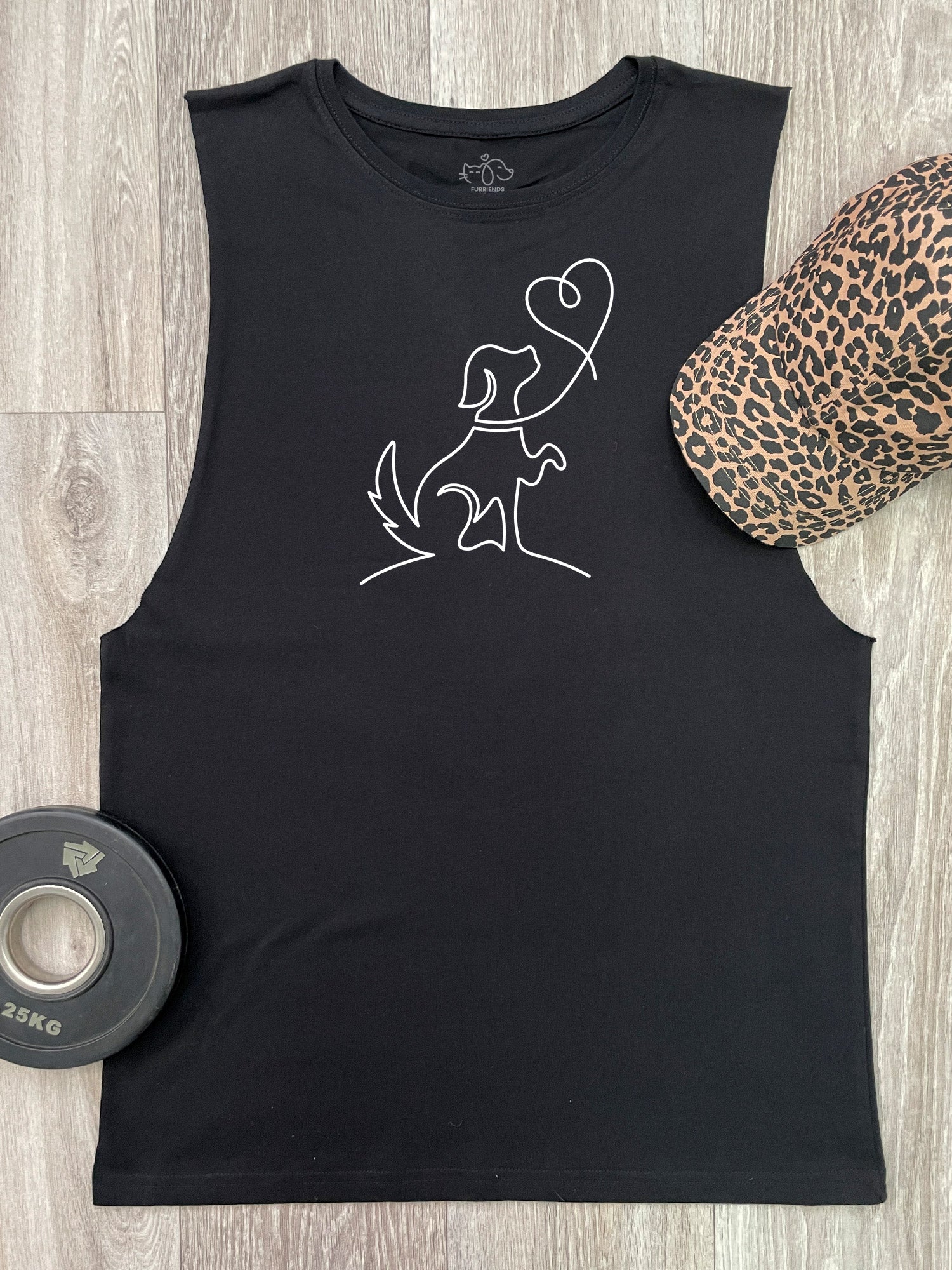 Hope, Life, Love Axel Drop Armhole Muscle Tank