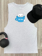 Kit-Tea Cat Axel Drop Armhole Muscle Tank