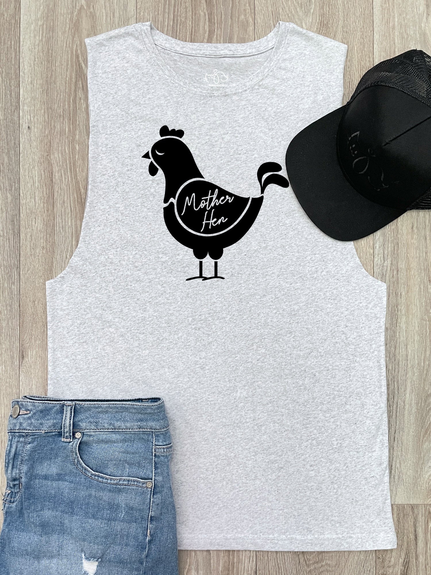 Mother Hen Axel Drop Armhole Muscle Tank