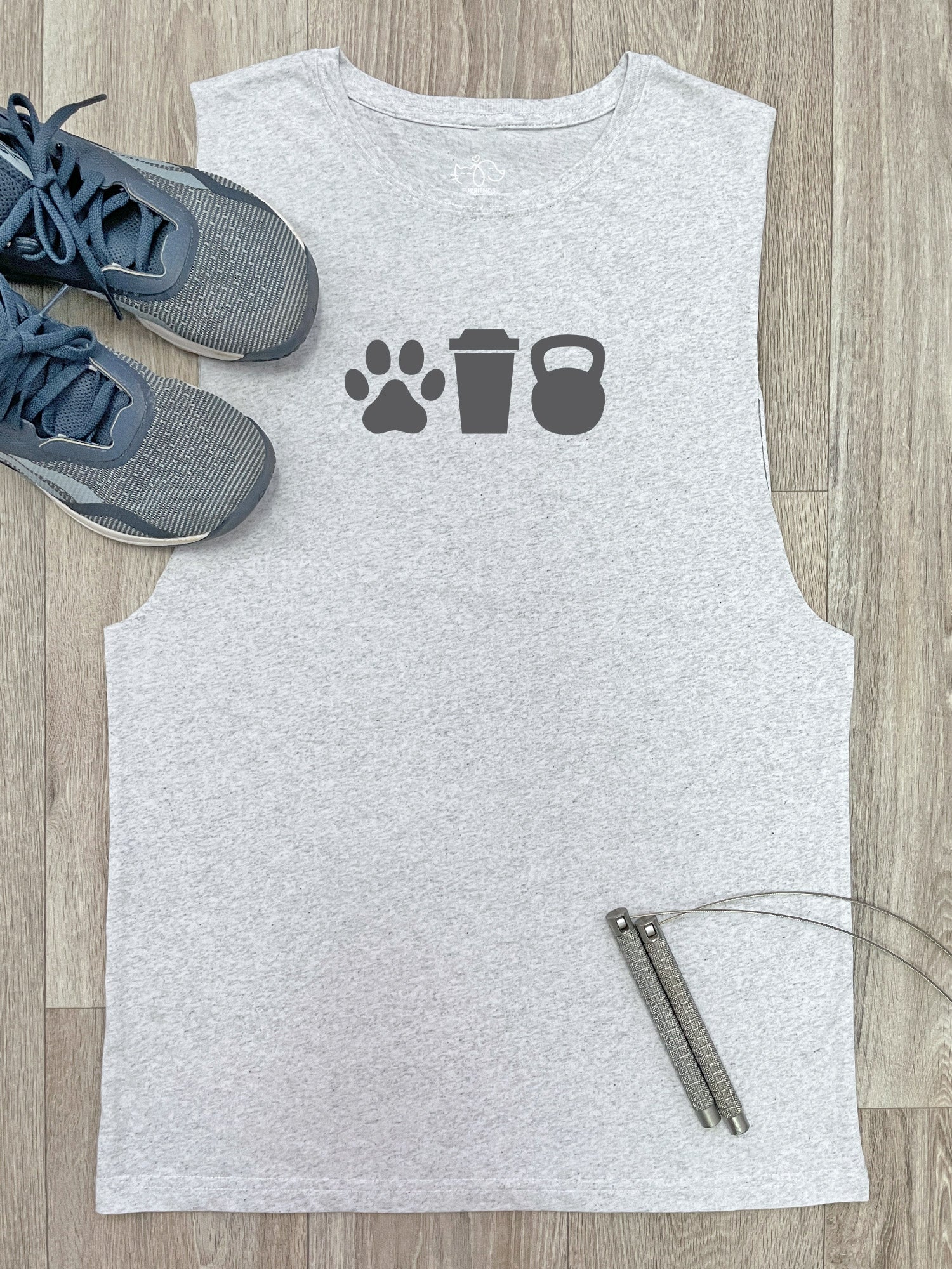 Three Ingredients Axel Drop Armhole Muscle Tank