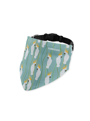 Kangaroo Reversible Dog Bandana With Collar