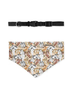 Curious Creatures Horse Lover Reversible & Customisable Dog Bandana With Collar