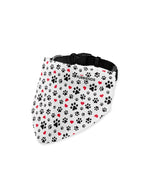 Paws For My Heart Customisable Dog Bandana With Collar
