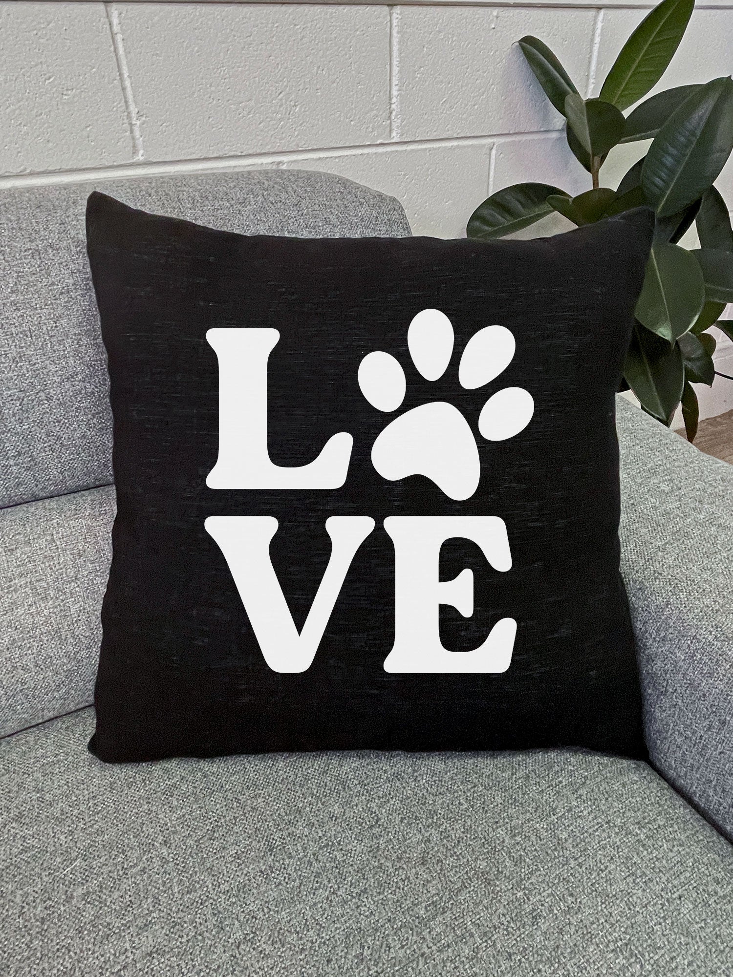 LOVE Linen Cushion Cover