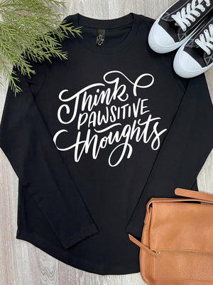 Think Pawsitive Thoughts Olivia Long Sleeve Tee