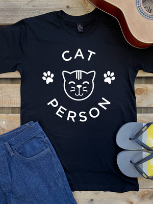 Cat Person Essential Unisex Tee