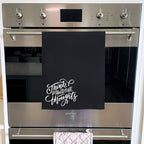 Think Pawsitive Thoughts Tea Towel