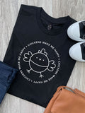 Chickens Make Me Happy Ava Women's Regular Fit Tee