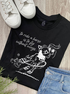 Fly Without Wings Ava Women's Regular Fit Tee