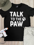 Talk To The Paw Youth Tee