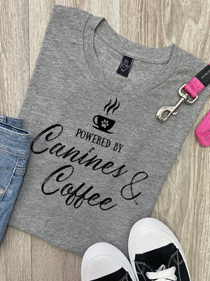 Canines & Coffee Ava Women's Regular Fit Tee