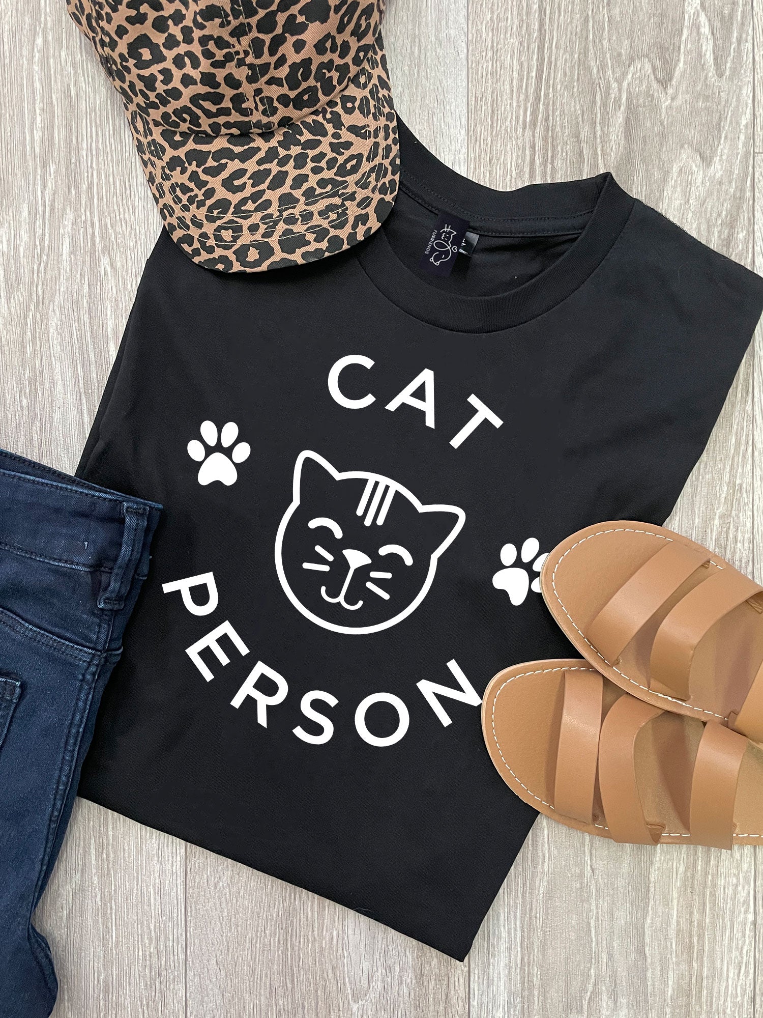 Cat Person Ava Women's Regular Fit Tee