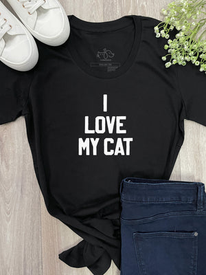 I Love My Cat Chelsea Slim Fit Tee