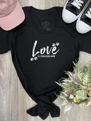 Love Is A Four-Legged Word Chelsea Slim Fit Tee