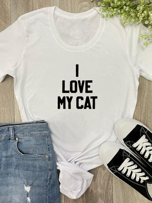 I Love My Cat Chelsea Slim Fit Tee