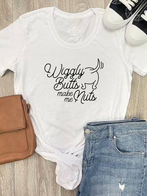 Wiggly Butts Make Me Nuts Chelsea Slim Fit Tee