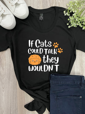 If Cats Could Talk They Wouldn't Chelsea Slim Fit Tee