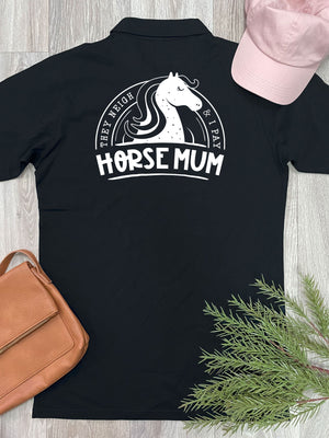 Horse Mum They Neigh & I Pay Classic Polo Shirt